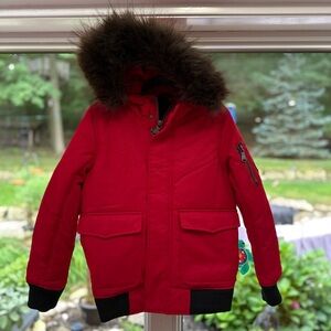 PAJAR Bomber winter coat kids size 10/12. Brand new